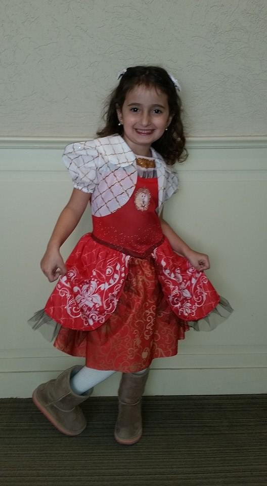 Julia, 5 anos, filha de Márcia e Rubem