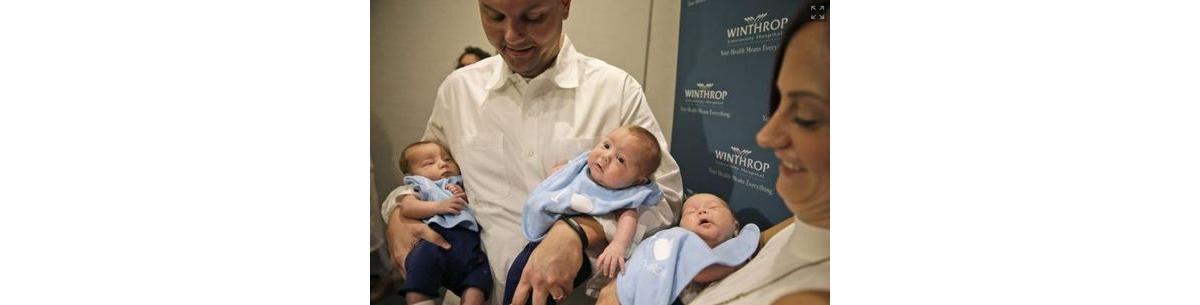 trigêmeos idênticos