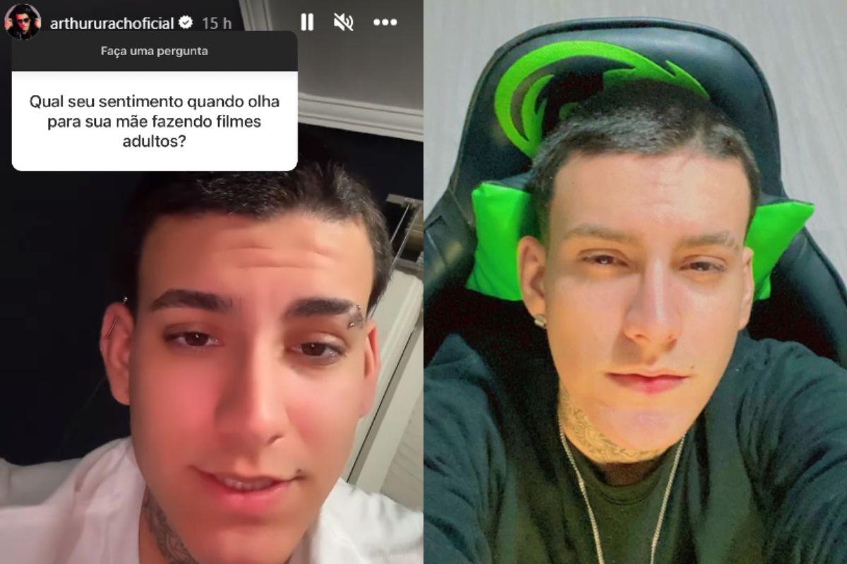 Filho de Andressa Urach revela o que pensa enquanto filma os conteúdos eróticos da mãe (Foto: Reprodução/ Instagram)