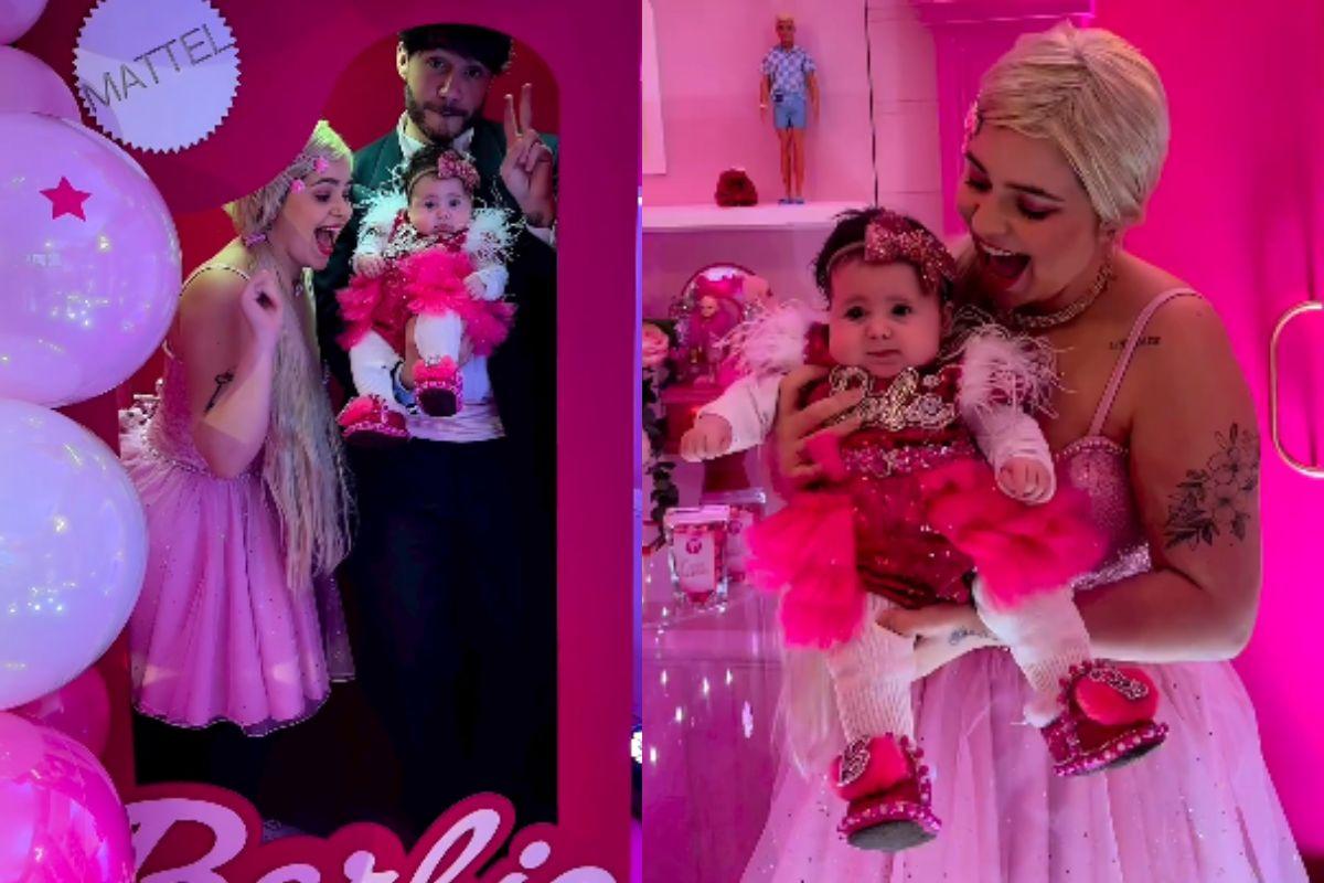 ex-bbb viih tube e seu marido, também ex-bbb, eliezer, compram casa nova e levam a filha lua para conhecer pela primeira vez, já que os pais passarão a casa para o nome da filha.