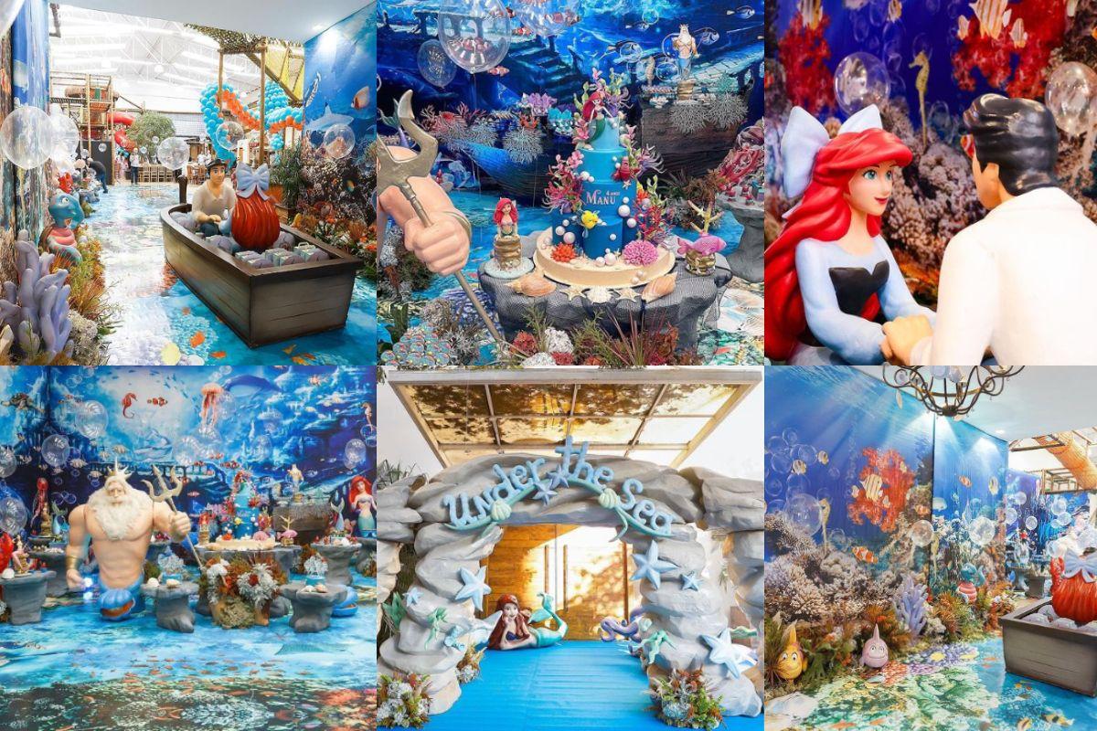 Ticiane Pinheiro e César Tralli fazem festa temática para filha