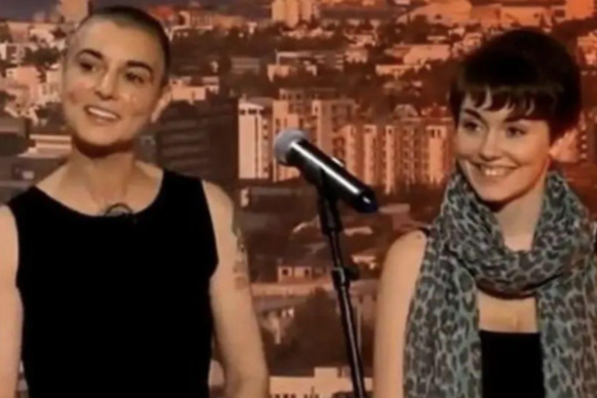 Sinéad O'Connor com a filha
