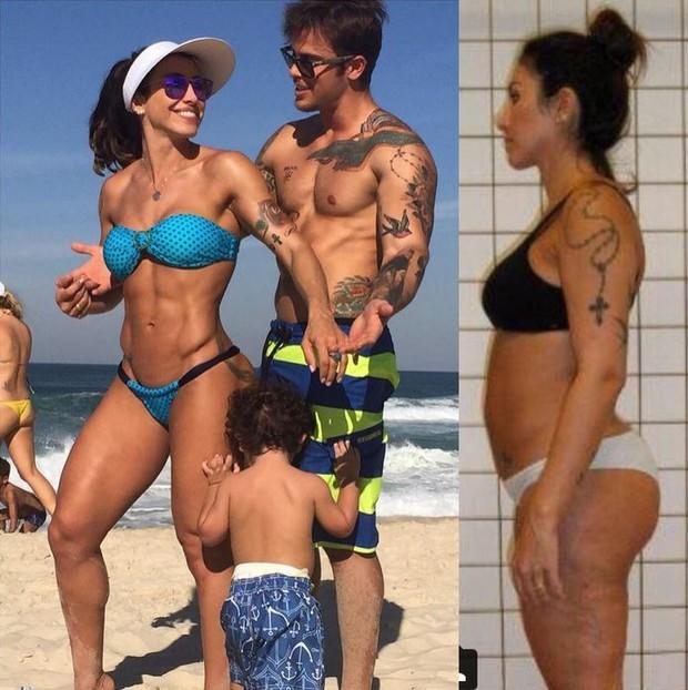 A ex-Big Brother Jaque Khury levou 10 meses para recuperar a forma