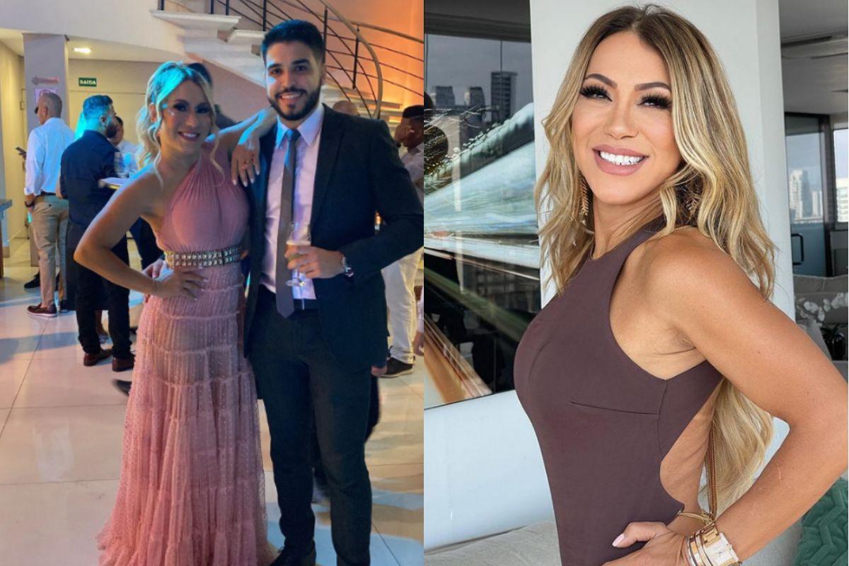 Ex do jogador Hulk, Iran Ângelo janta com namorado, 28 anos mais jovem (Foto: Reprodução/ Instagram)