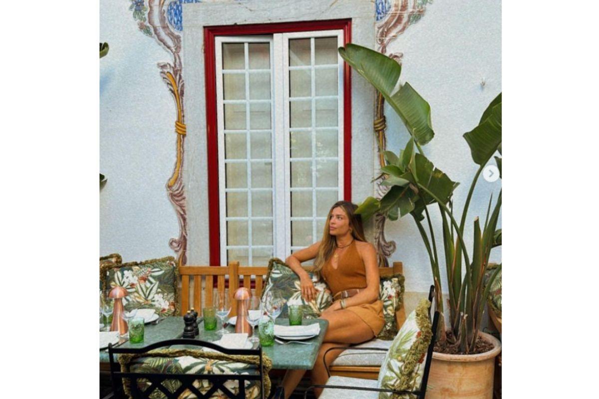 Grazi Massafera escolheu Portugal como destino para férias