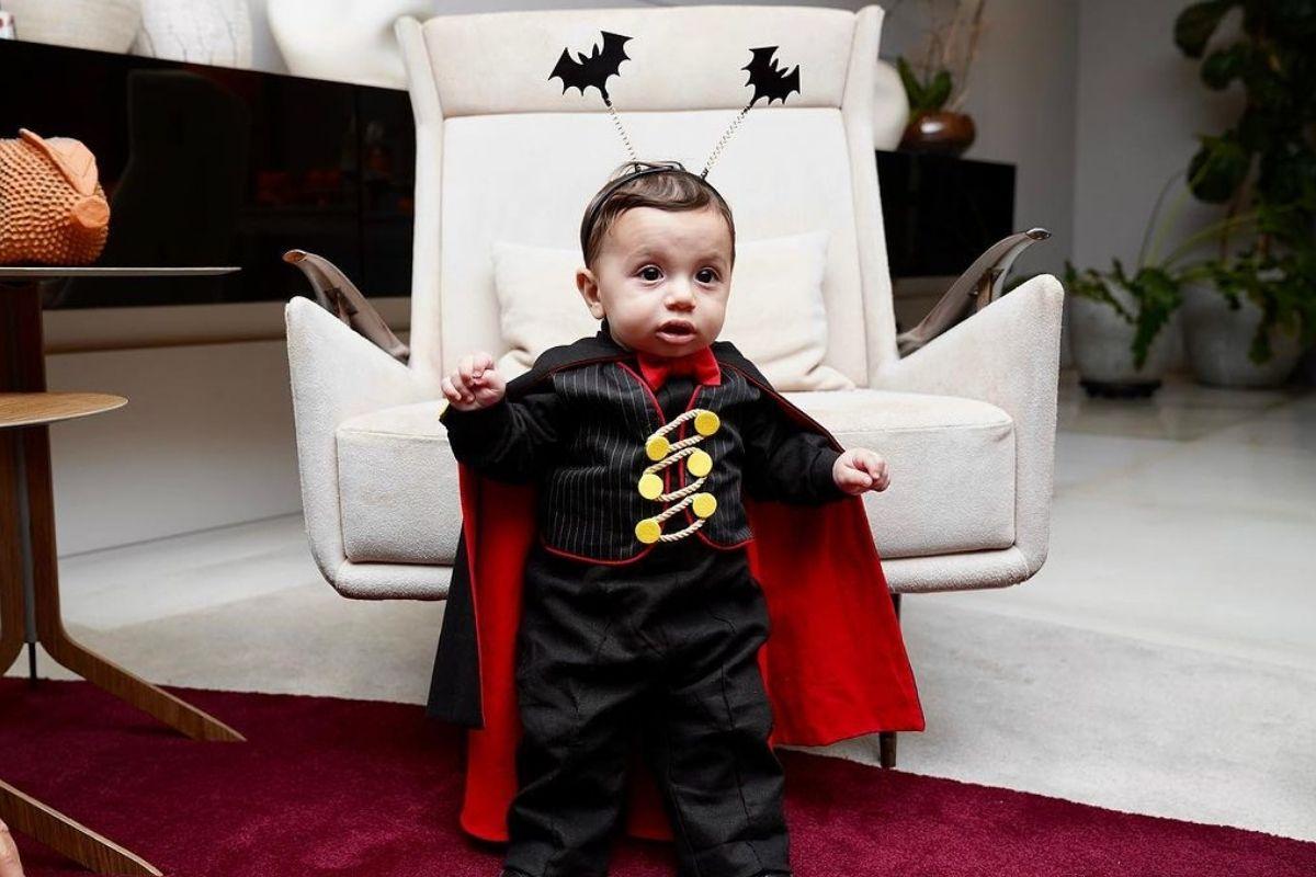 Luca filho mais novo de Claudia Raia