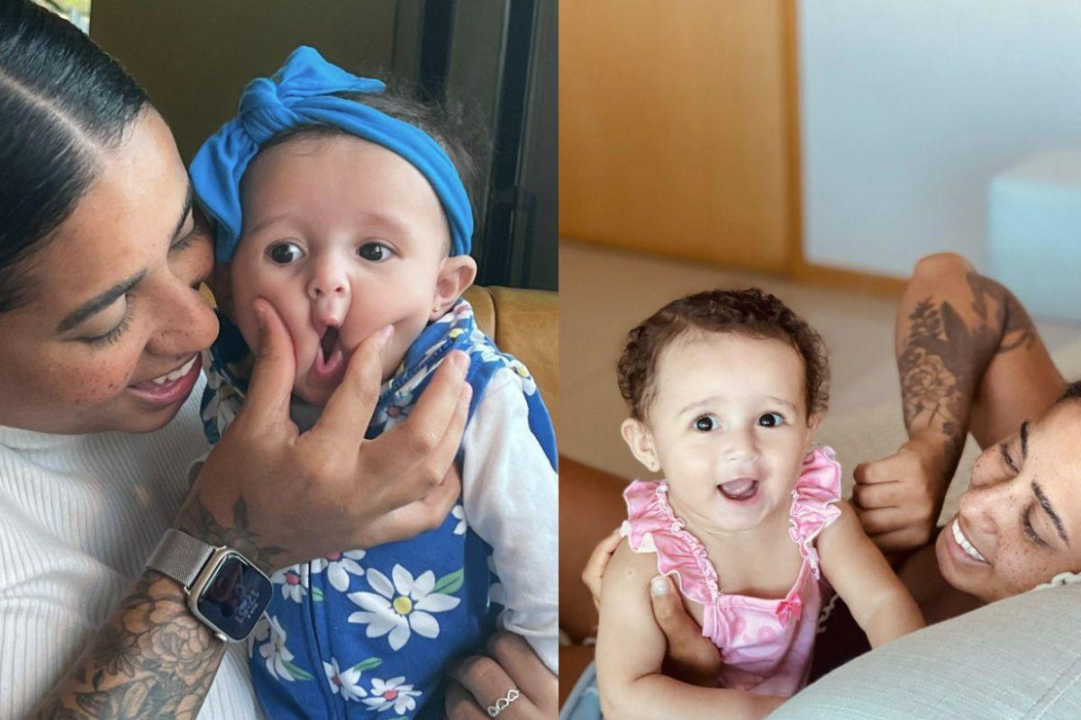 MC Loma, Paloma Santos, Melanie, filha MC Loma, bebê MC Loma, aniversário filha MC Loma, um ano Melanie, família MC Loma