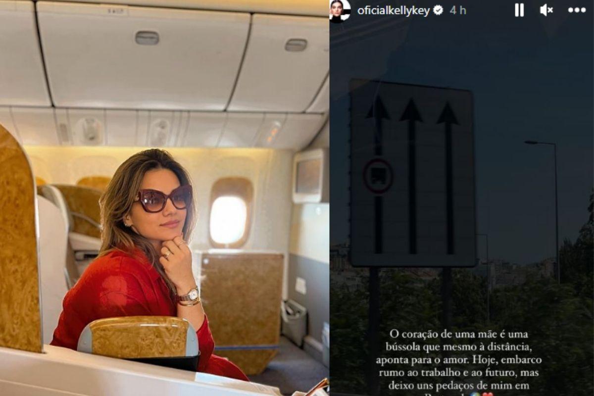 Kelly Key mudança dos filhos 