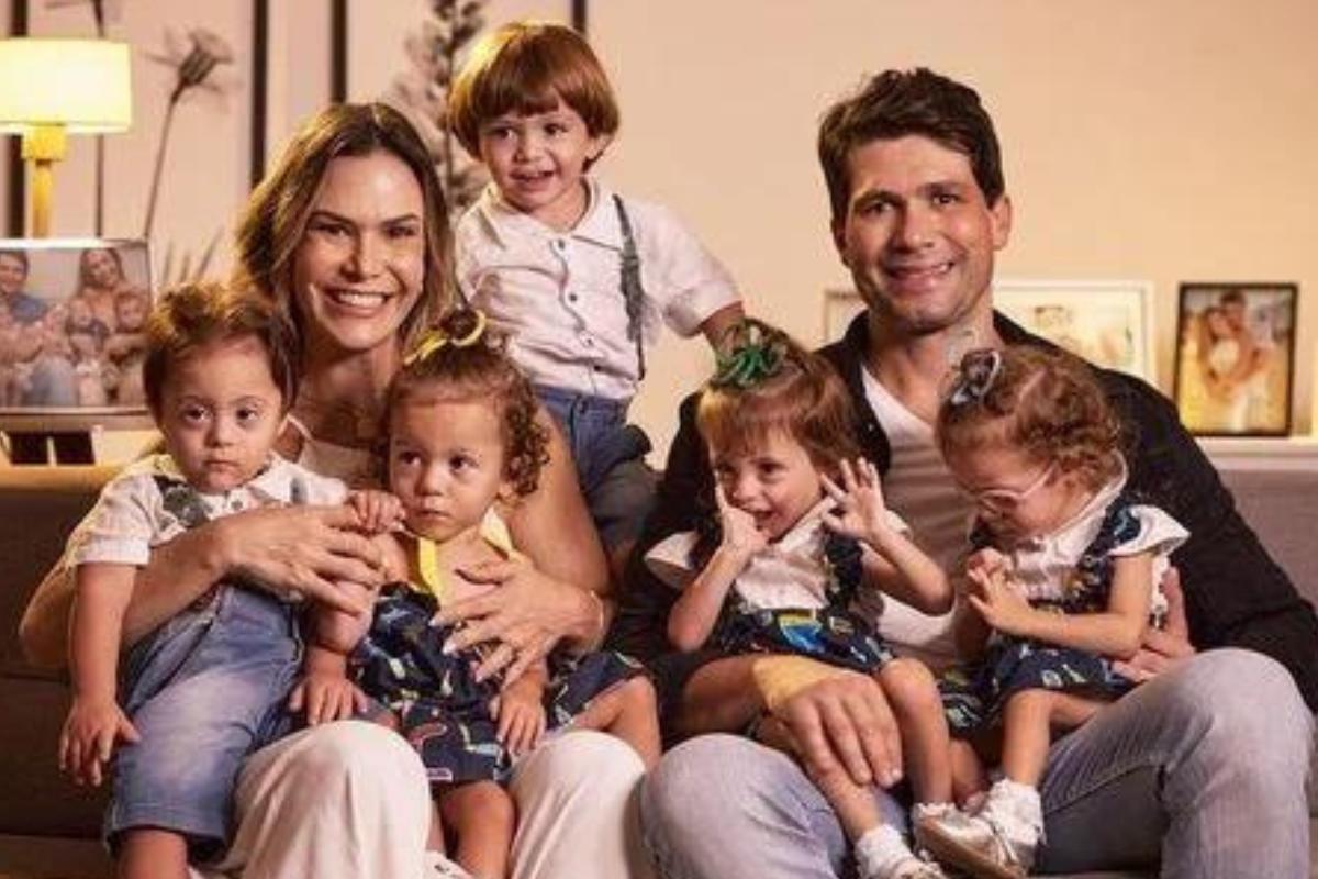 Família dos quíntuplos capixabas