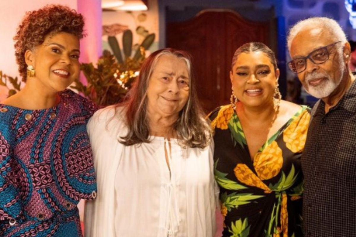 Preta Gil com a família