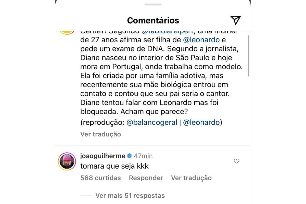 Comentário de João Guilherme