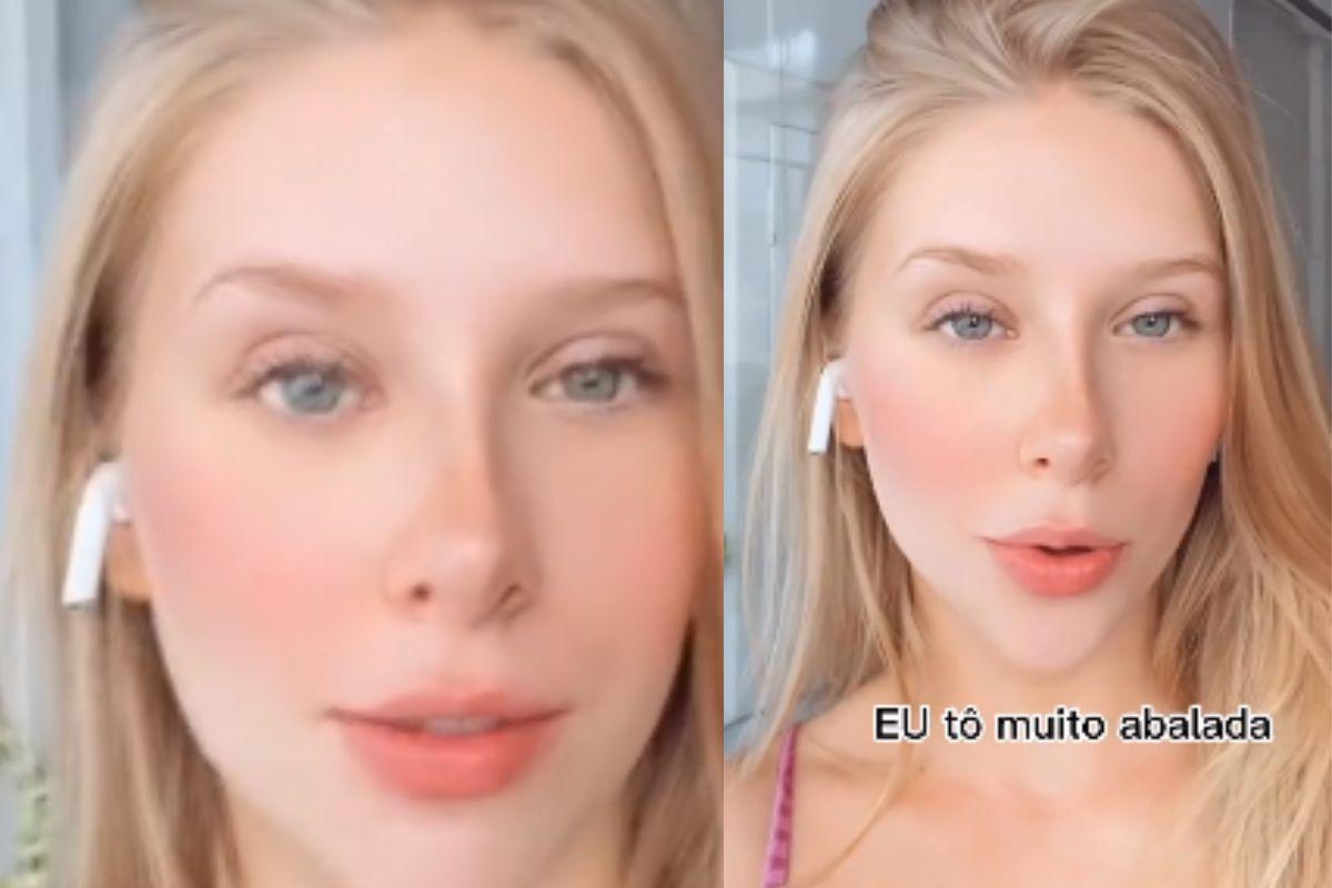 Jovem reclama de diferença entre presente dela e do irmão