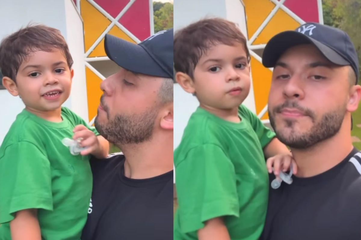 Murilo Huff, filho Murilo Huff, Leo Marilia Mendon&ccedil;a, filho Marilia Mendon&ccedil;a, pai do filho de Marilia Mendon&ccedil;a, ex Marilia Mendon&ccedil;a