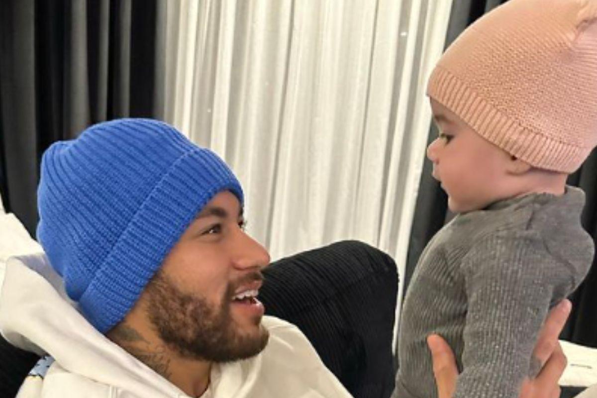 Neymar é padrinho da filha de Bianca Coimbra