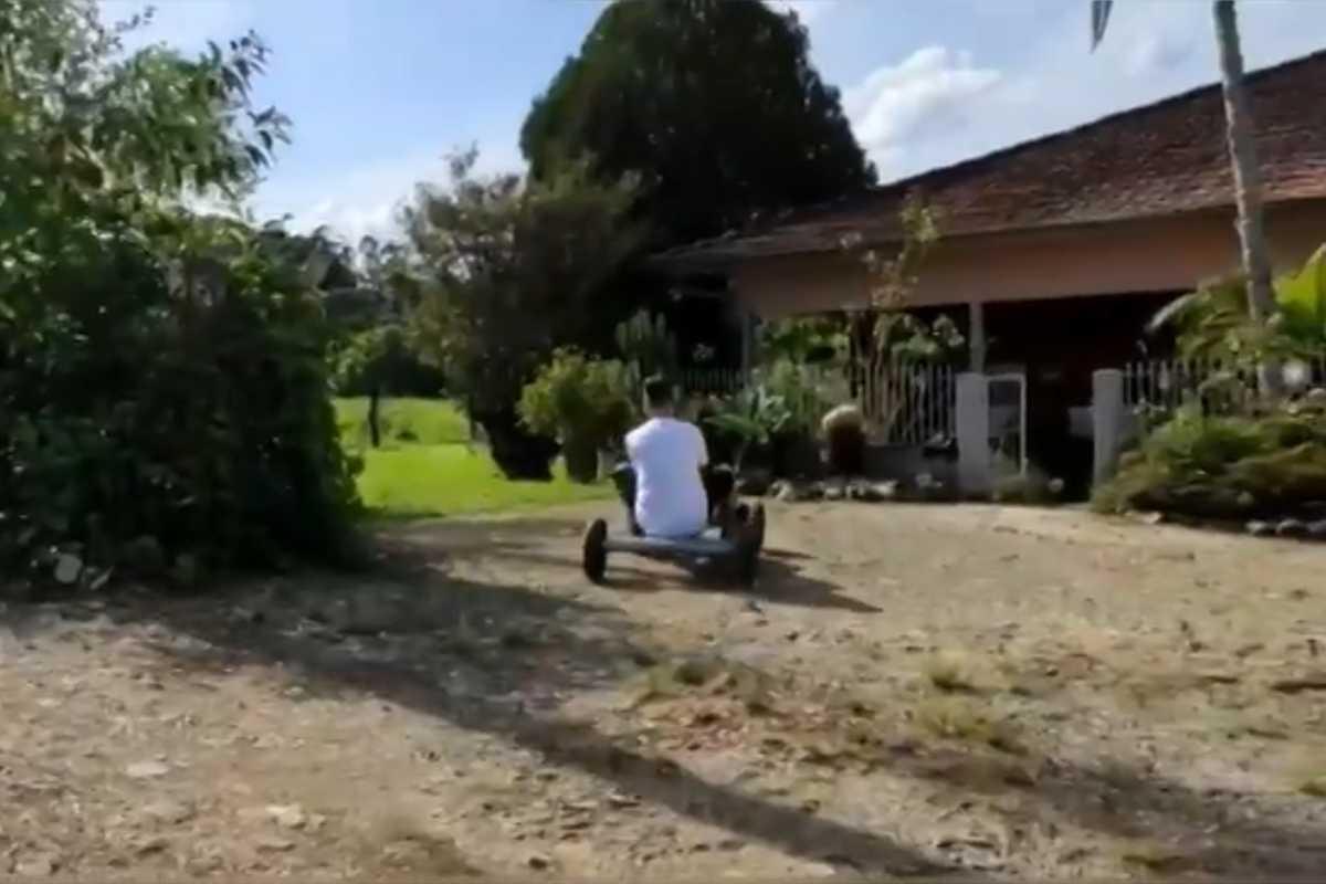 Casa de avó Salvelina é reconhecida como ponto turístico na cidade de Taió, devido ao vídeo dos netos que viralizou em 2014