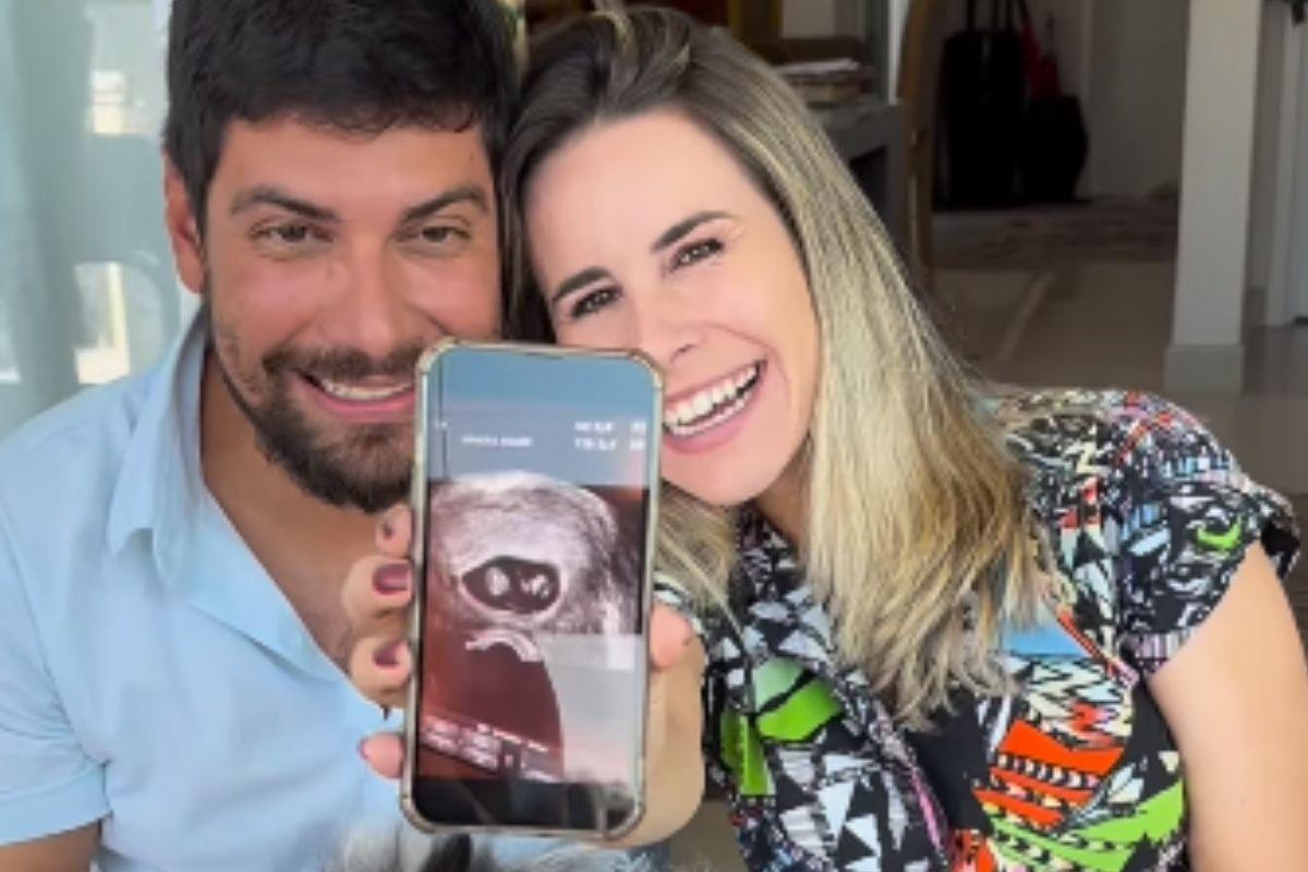 Apresentadora do 'Mulheres' com o marido 