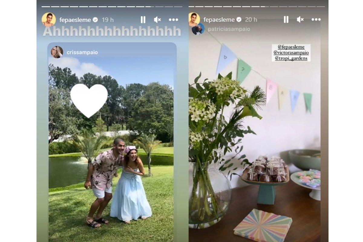 Ch&aacute; revela&ccedil;&atilde;o da Fernanda Paes Leme