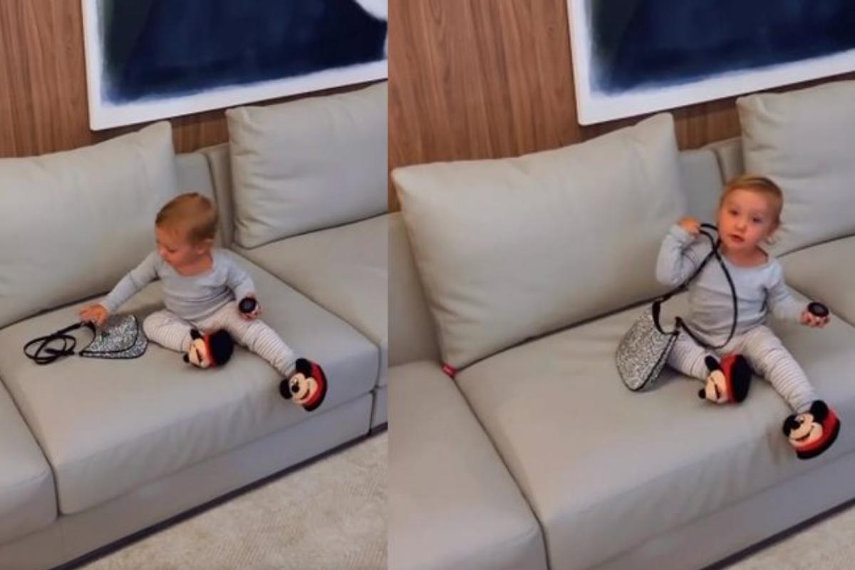 Assim como a mãe, Vicky "modelou" para o fotógrafo