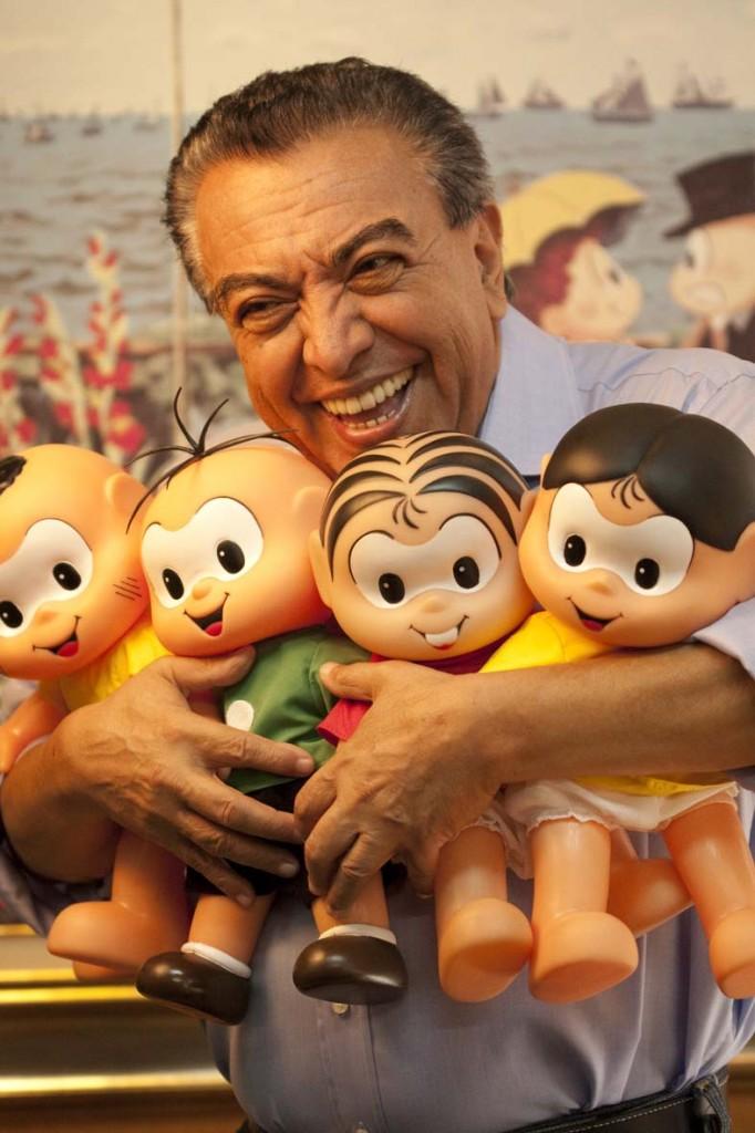 Maurício de Souza e suas criações. Impossível não amar!