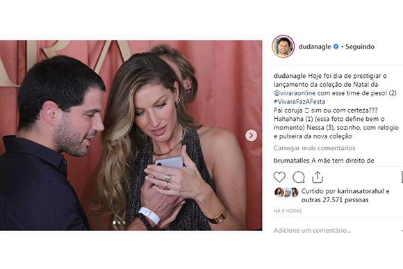 (Foto: Reprodução Instagram / @dudanagle)