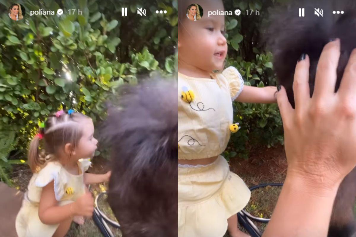 Maria Alice, Stories Poliana, neta Leonardo, esposa Leonardo, mulher Leonardo, família Leonardo, filha Zé Felipe, filha Virginia, família Zé Felipe, família Virginia