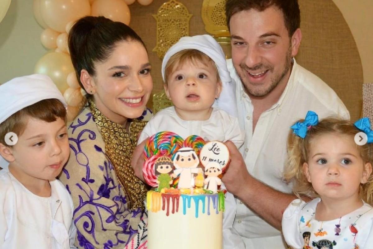 Sabrina Petraglia comemora último mesversário do filho com temática mulçumana