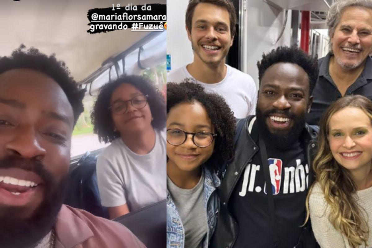 Douglas Silva vai atuar com a filha