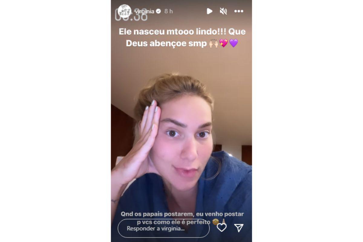 Virginia Fonseca, esposa Zé Felipe, nora cantor Leonardo, sobrinho de Virginia, filho do irmão de VIrginia, afilhado Virginia