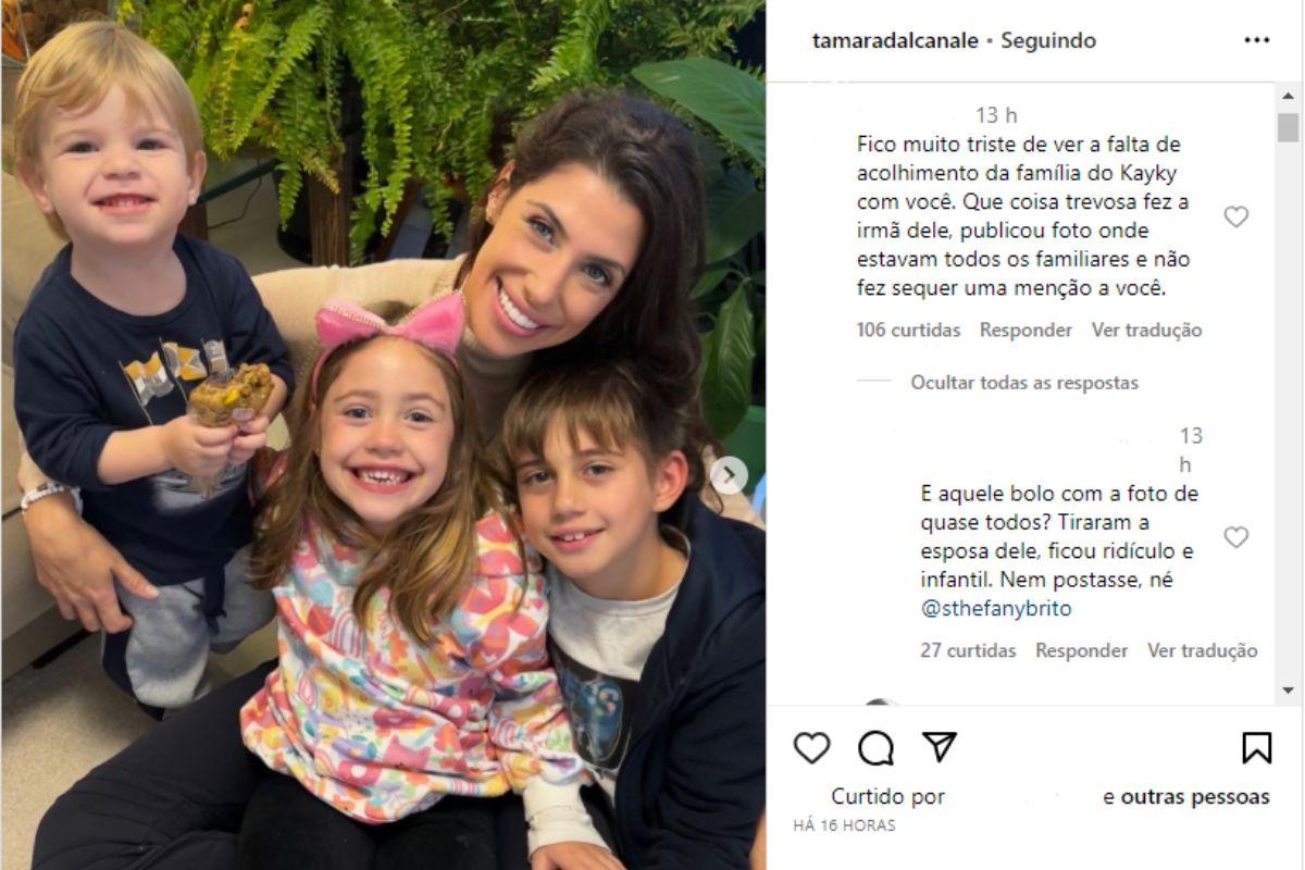 Kayky Brito, esposa Kayky Brito, Tamara Dalcanale, mulher Kayky Brito, família Kayky Brito, enteados Kayky Brito, filho Kayky Brito, comentários foto esposa Kayky Brito, comentários foto mulher Kayky Brito, comentários foto Tamara Dalcanale, filhos Tamara Dalcanale, Tamara Dalcanale reencontro filhos