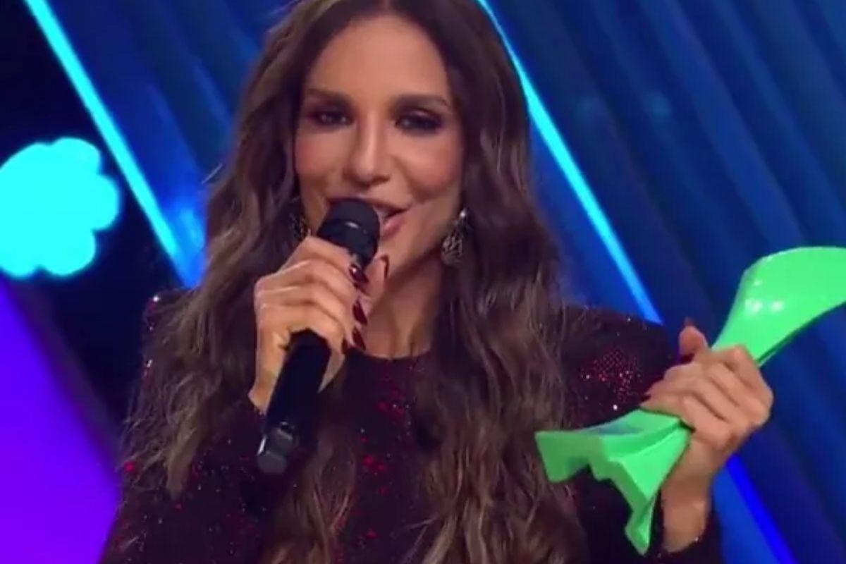 Ivete ganhou o prêmio de 'Performance do Ano'
