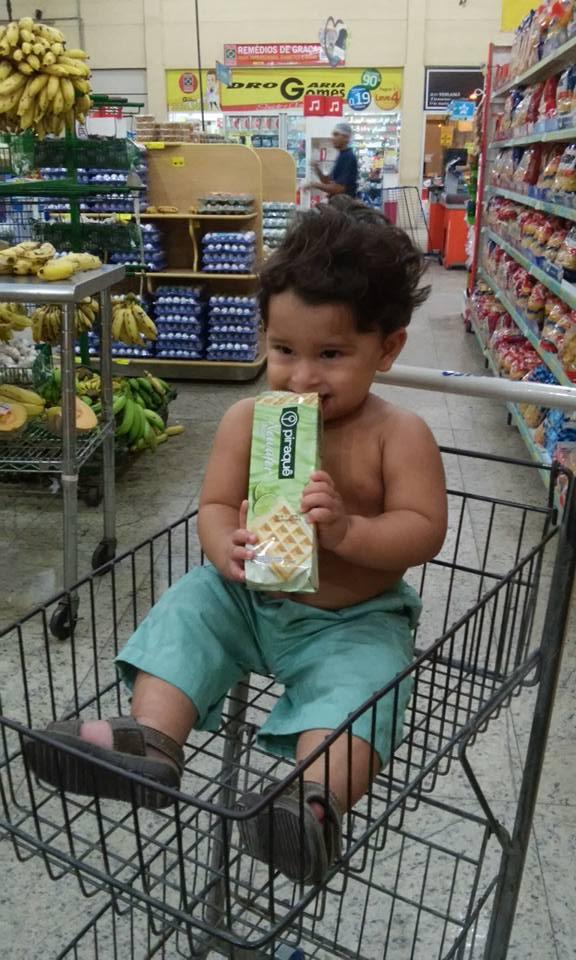 Marley Jacob, 1 ano, filho de Paulo e Lorena