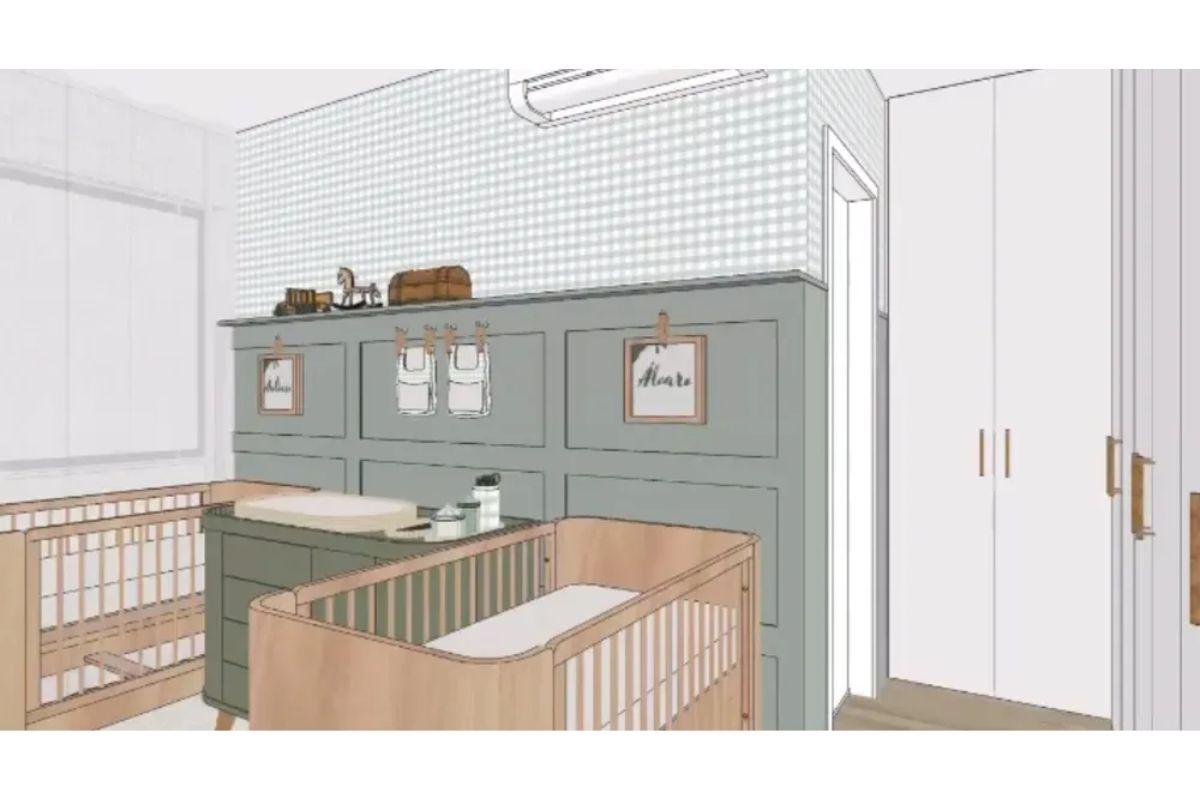 Quarto dos bebês da Bárbara Evans