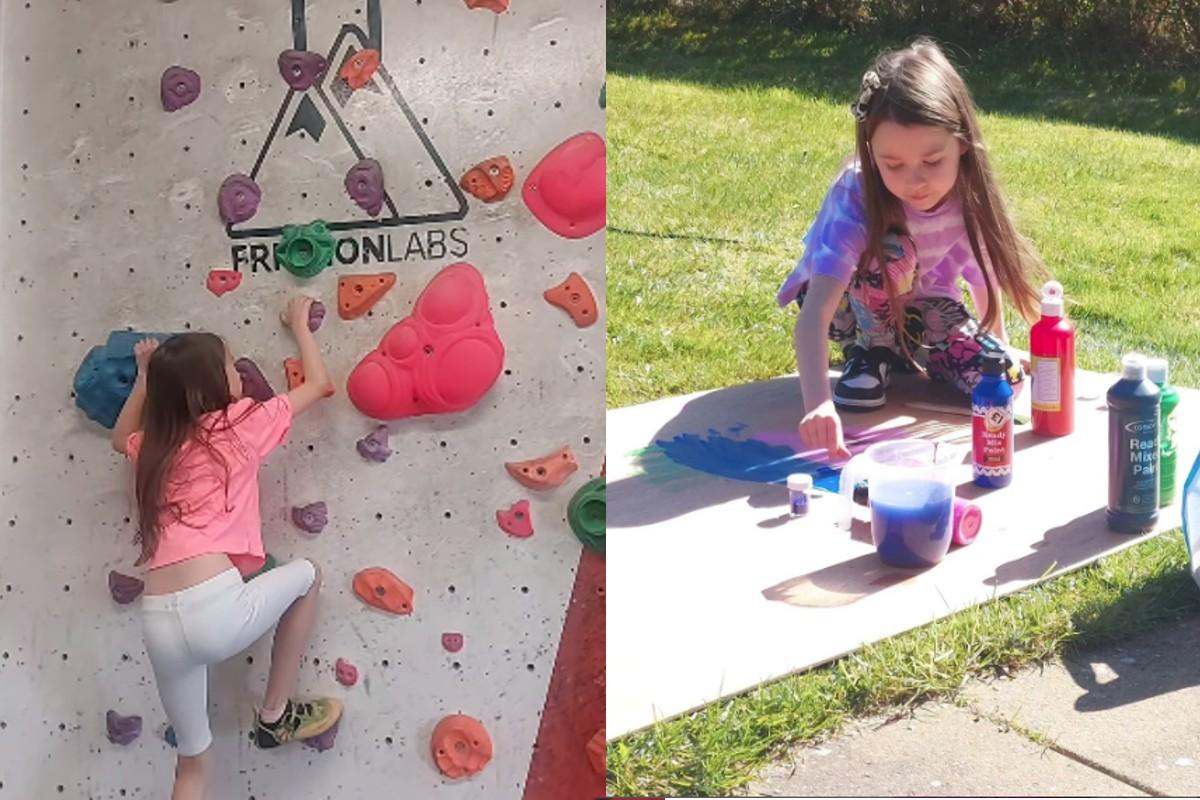 Menina de 6 anos com artrite