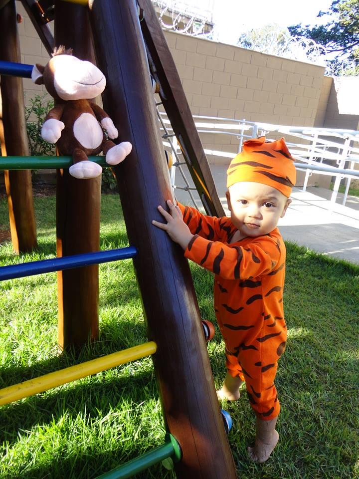 Murilo, 1 anos, filho de Josué e Jacqueline