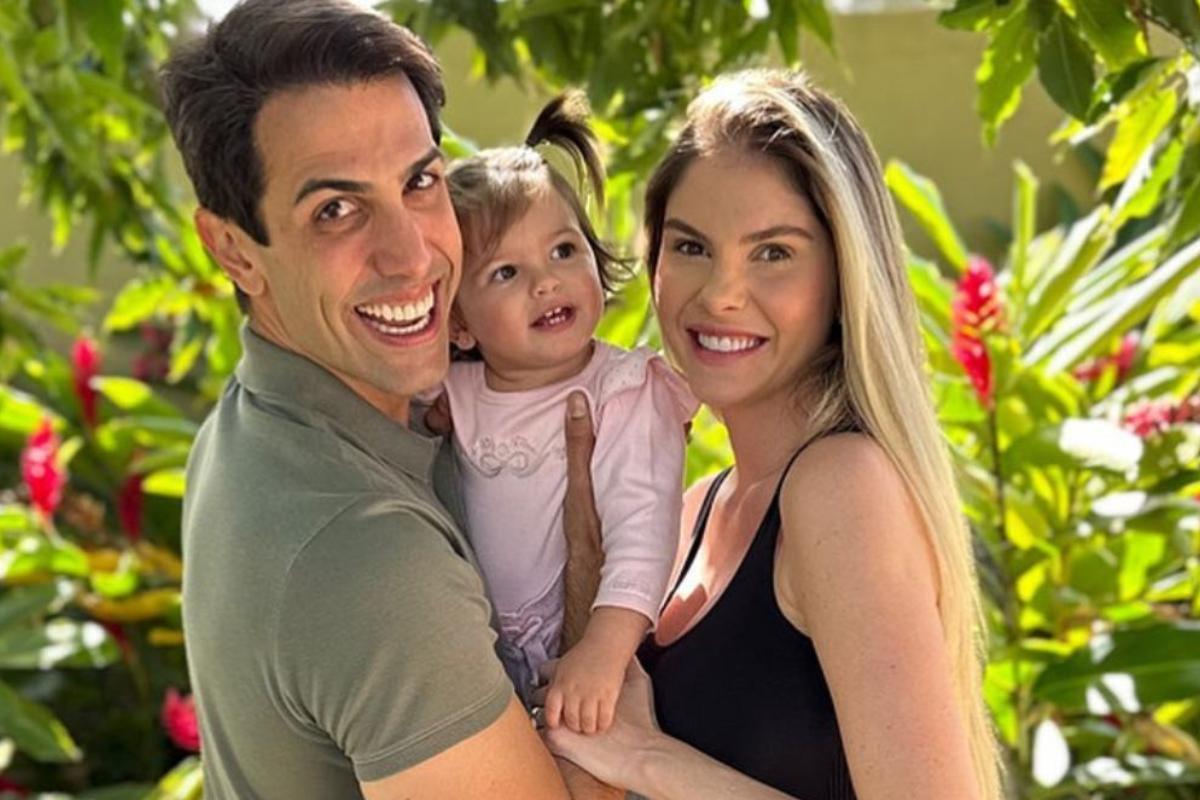 Bárbara Evans e família