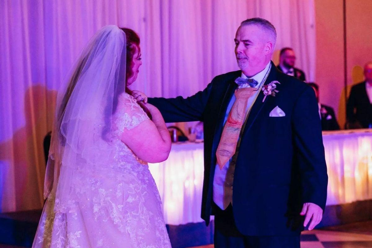 Megan não segurou as lágrimas na hora que viu a cena