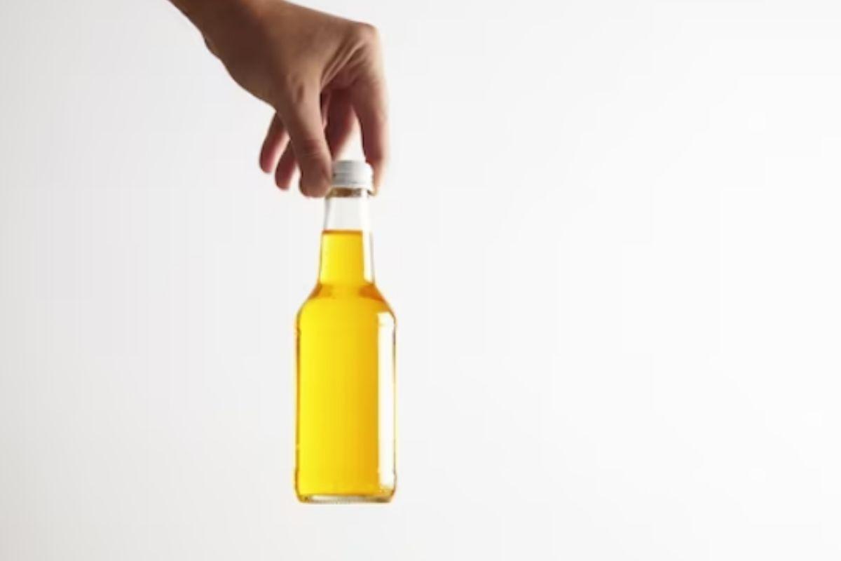 Vidro com remedio desconhecido 