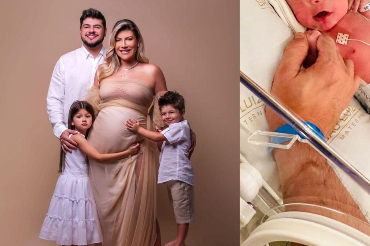 Cristiano compartilha fotos em familia