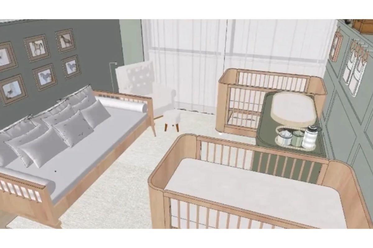 Quarto dos bebês da Bárbara Evans