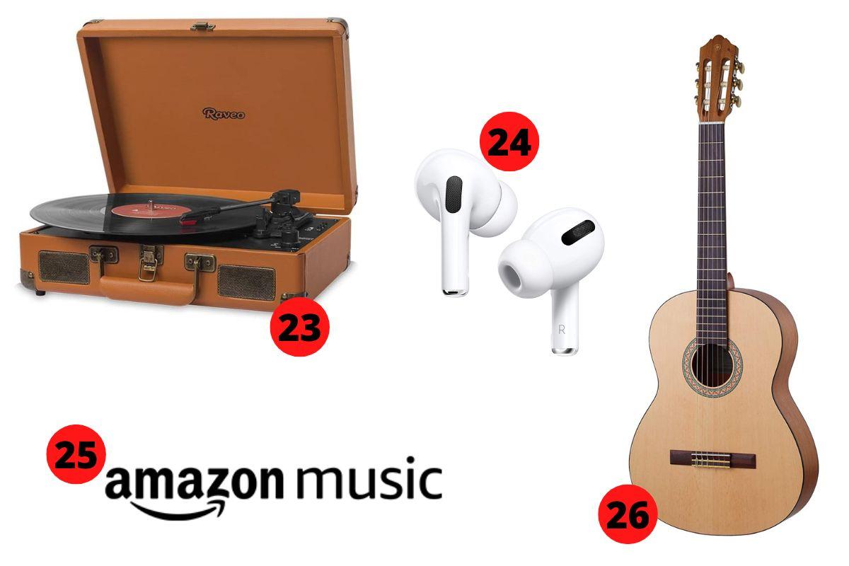 Pais que gostam de música, vão adoram essas opções de presentes
