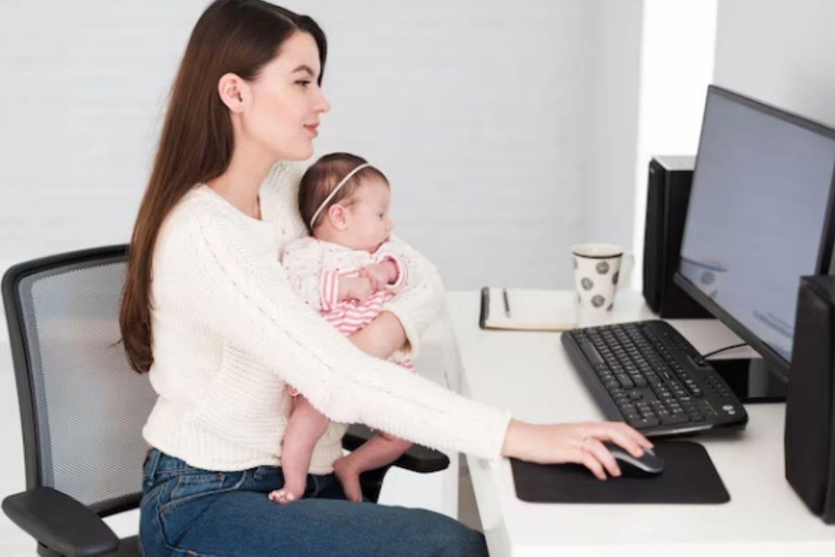 Conciliar a rotina materna com a profissional ainda é um desafio pouco vistos dentro das empresa 