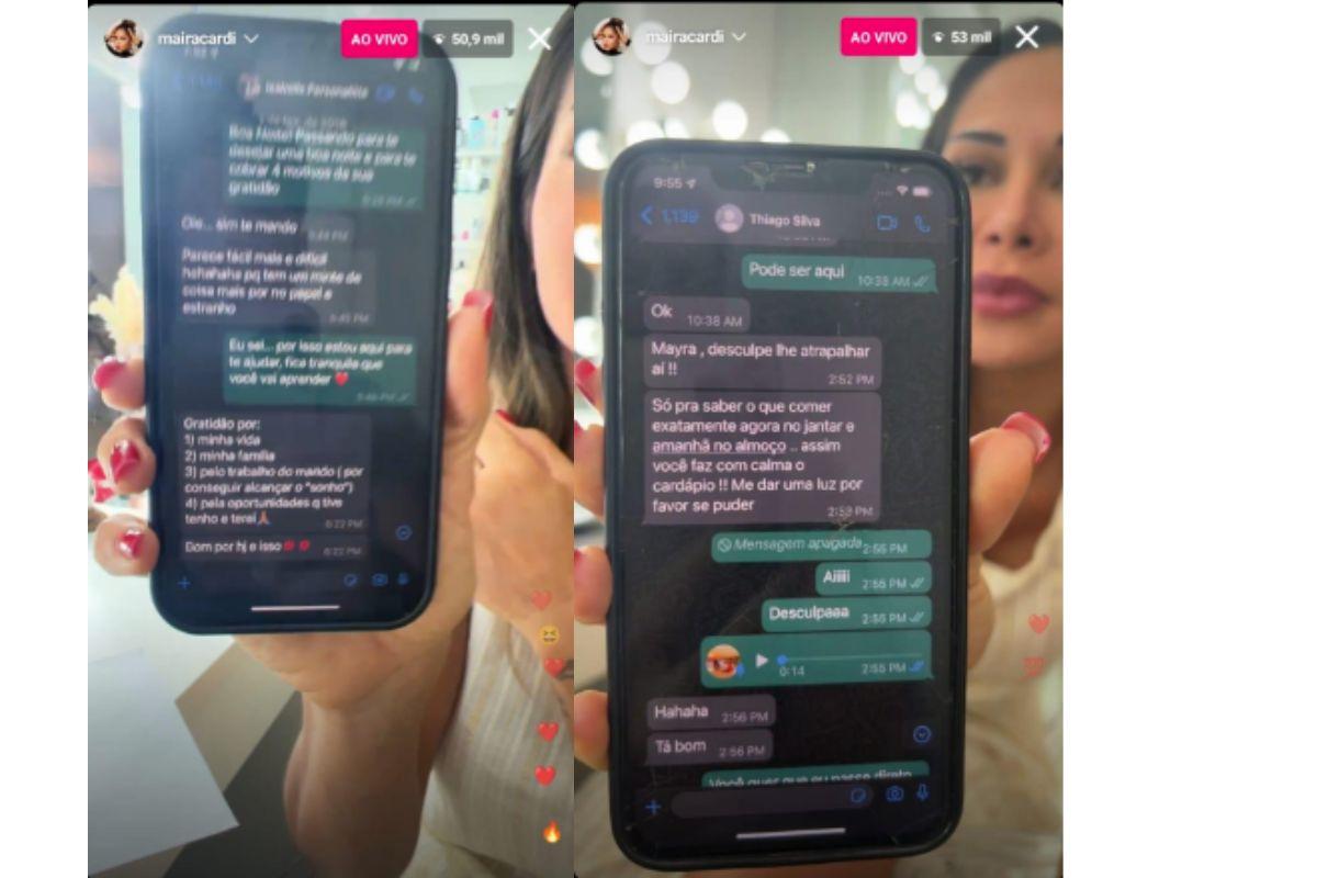 Maíra Cardi, Maíra Cardi polêmica, Maíra Cardi briga, esposa Thiago Silva, Belle Silva, jogador de futebol Thiago Silva