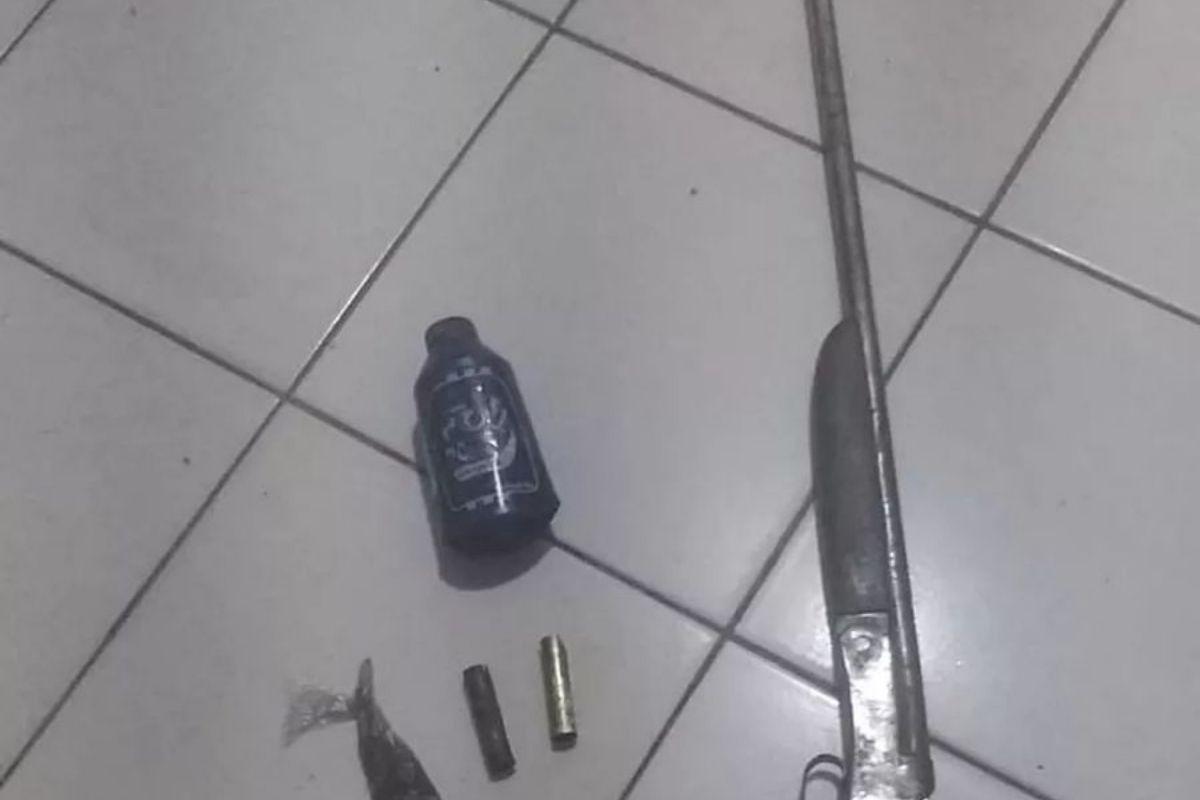 A espingarda era da família do atirador