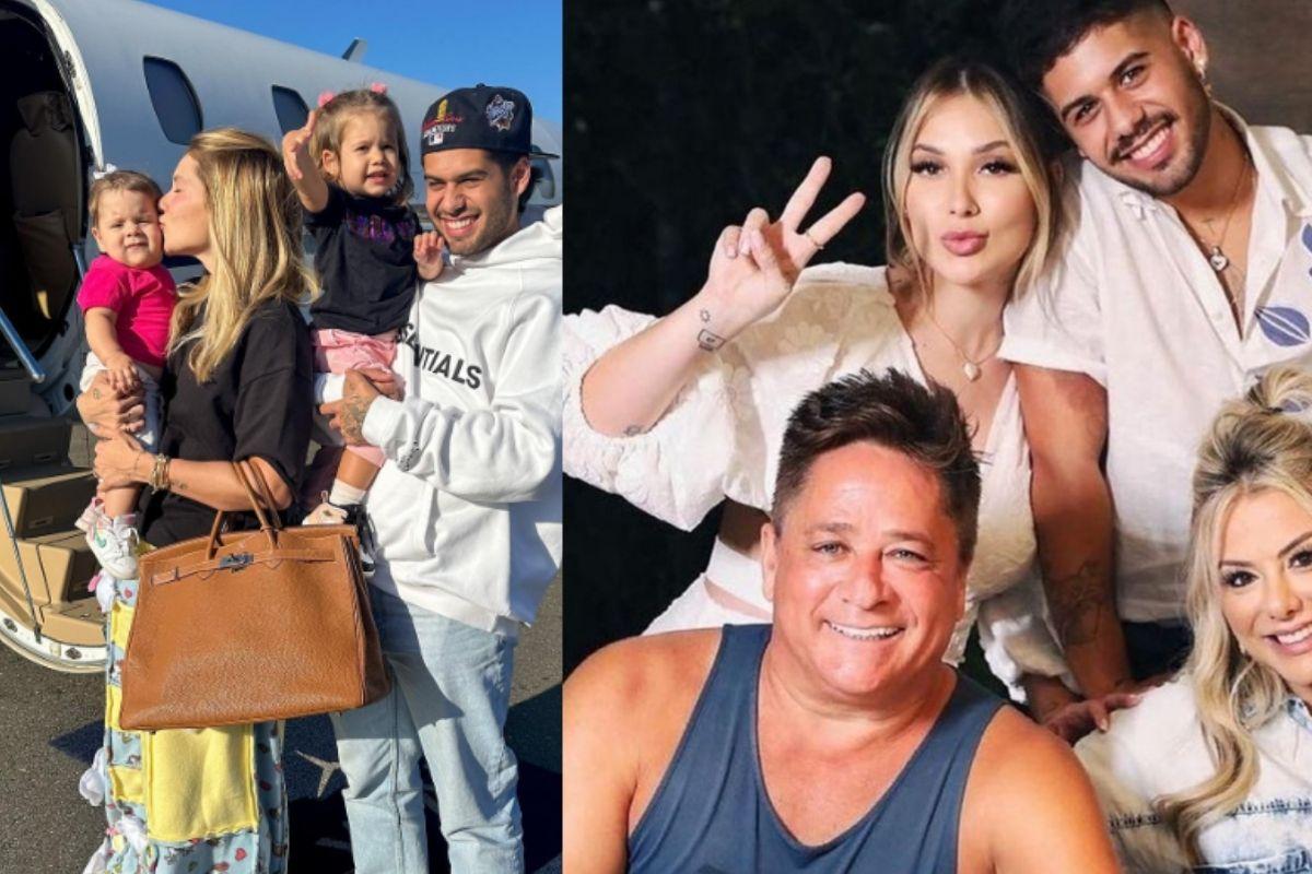 Leonardo celebra aniversário com família em jatinho milionário