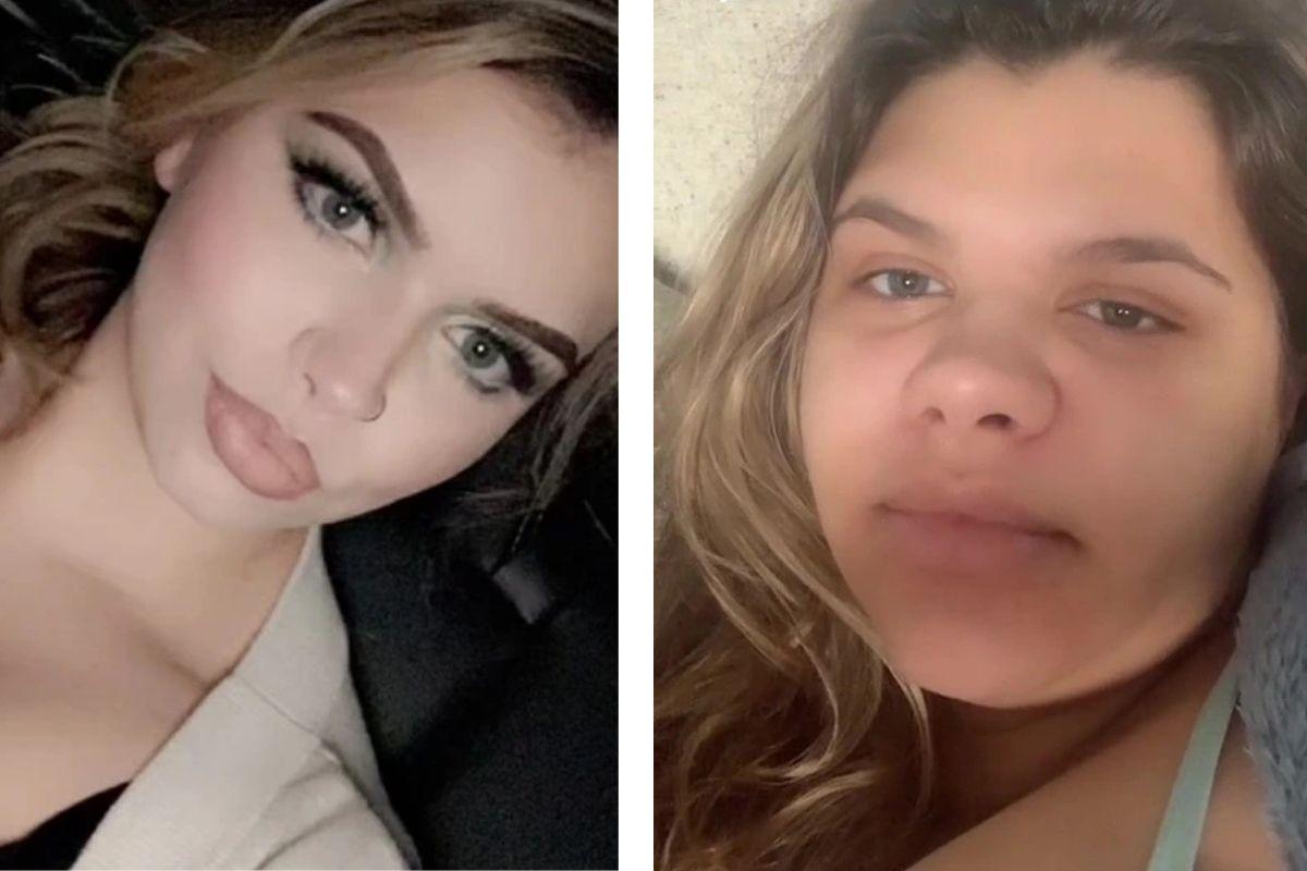 Savanna antes e depois da gestação