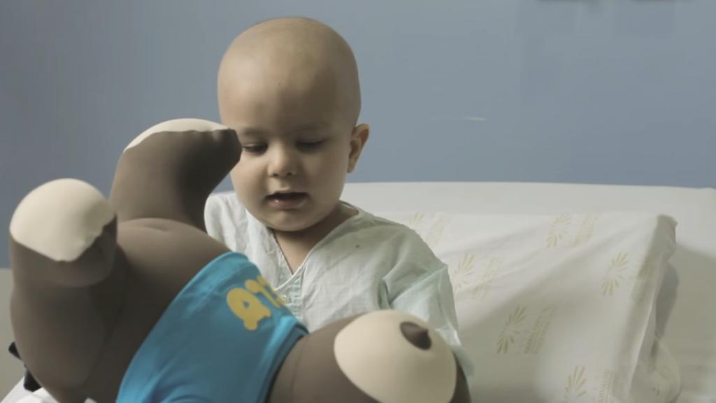 Brinquedo hospital oncológico