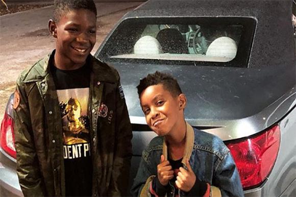 Hoje os meninos são amigos e o bullying acabou (Foto: Reprodução/ Instagram @illuminaubrey_)