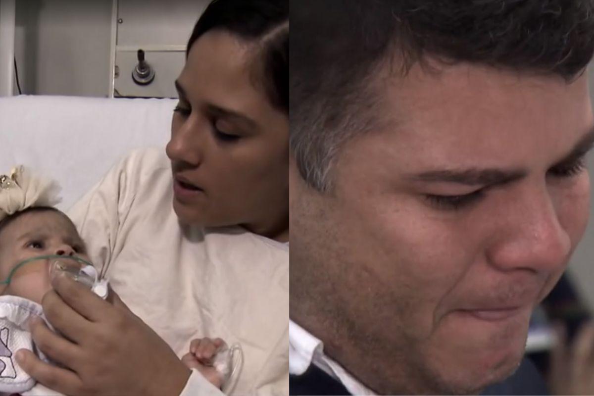 Lorena, receptora de coração que passou no programa Encontro, criança que recebeu coração programa Encontro