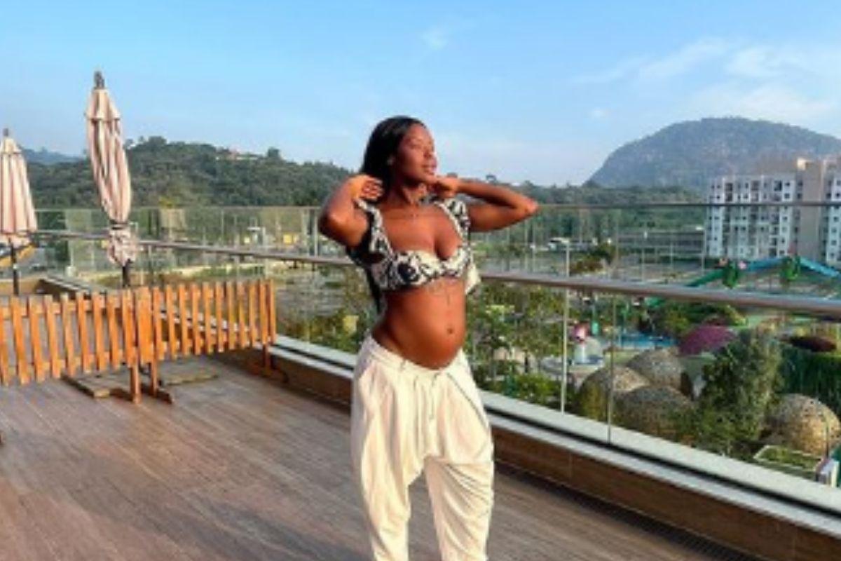 Suelen Gervasio está a espera da primeira filha