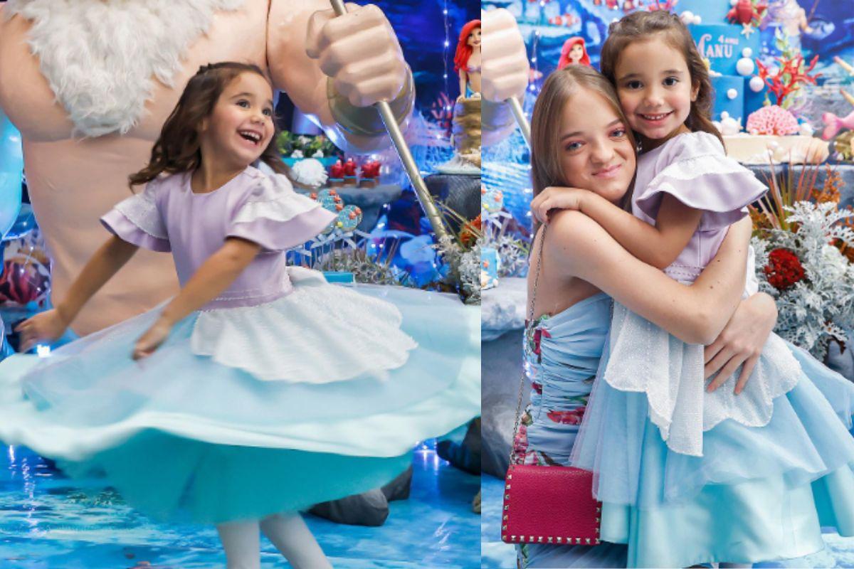 Ticiane Pinheiro faz festa temática para filha mais nova